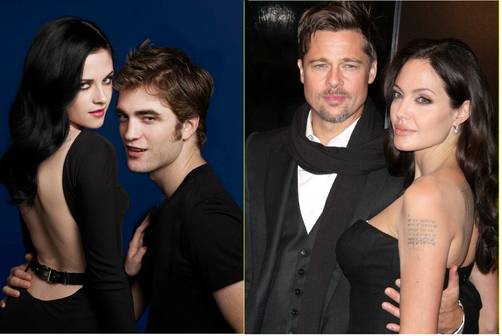 Angelina Jolie y Brad Pitt destronan a Robert Pattinson y Kristen Stewart Angelina Jolie y Brad Pitt destronan a Robert Pattinson y Kristen Stewart