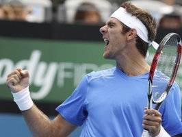 Juan Martín Del Potro triunfa en Sydney