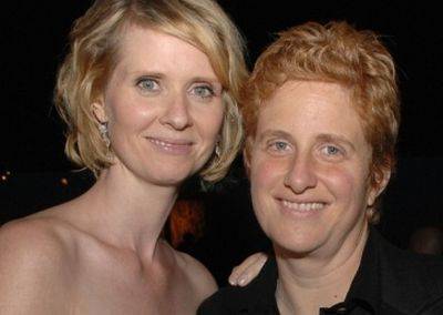 Cynthia Nixon y su novia tuvieron un niño