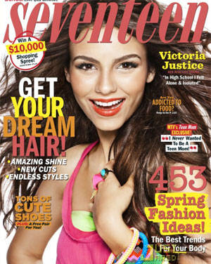 Victoria Justice habla sobre drogas en la revista Seventeen