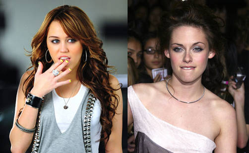 Miley Cyrus besa mejor que Kristen Stewart