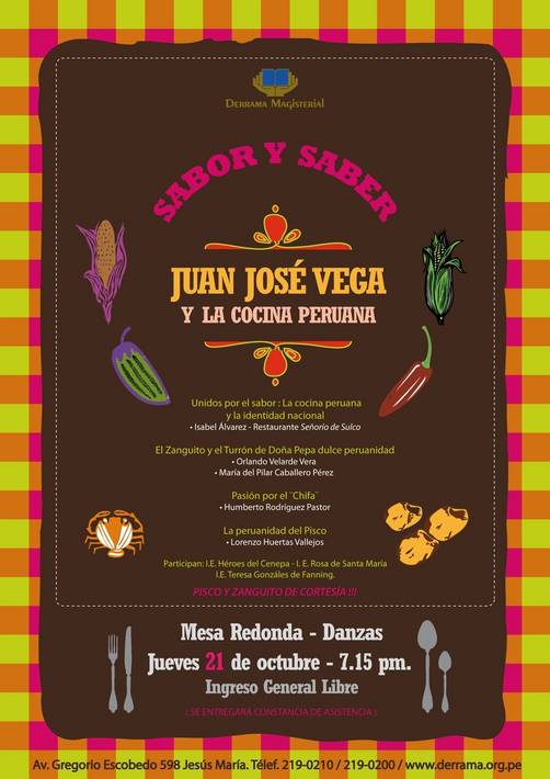 Juan José Vega y la Cocina Peruana