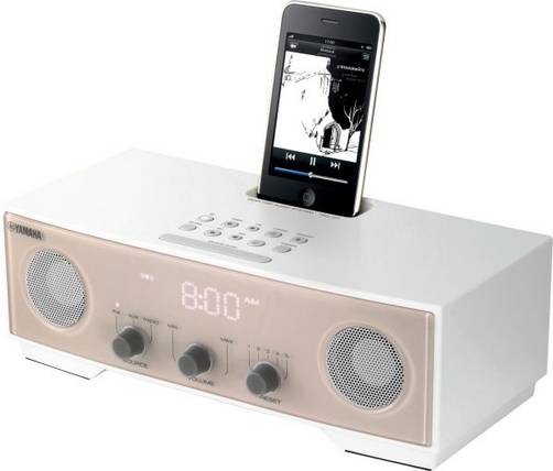 Yamaha TSX-80, base de diseño para iPod con despertador