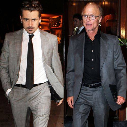 Colin Farrel y Ed Harris disfrutan de la noche madrileña Colin Farrel y Ed Harris disfrutan de la noche madrileña