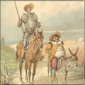 Don Quijote... argumentos de Miguel de Cervantes Saavedra