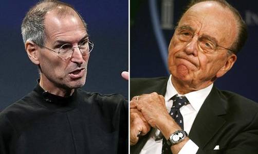 Apple: Steve Jobs y Rupert Murdoch, unidos por el iPad
