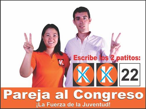 Keiko Presidente - José Pareja al Congreso