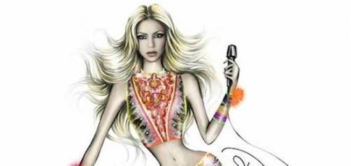 Shakira apoya a España en la final del Mundial Sudáfrica 2010 Shakira apoya a España en la final del Mundial Sudáfrica 2010