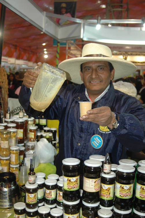 Piura y su algarrobina en Mistura
