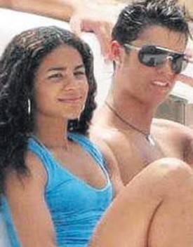 Cristiano Ronaldo es fotografiado con la madre de su hijo