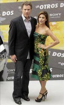 Eva Mendes y Will Ferrer presentan 'Los otros dos' en Madrid