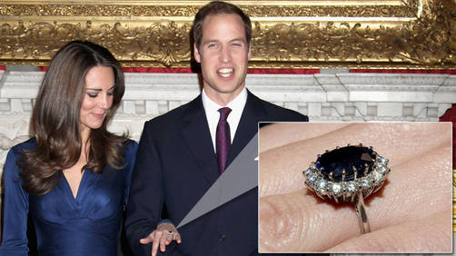Réplica del anillo de Kate Middleton se vende en Internet