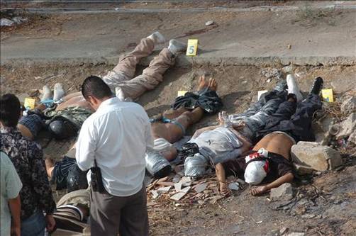 Narcotráfico en Méxíco dejó 15.273 muertos durante el 2010