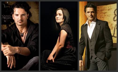 Ricardo Arjona, Alejandro Sanz y Julieta Venegas compiten por el Grammy