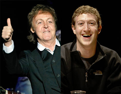 Paul McCartney y Mark Zuckerberg el creador de Facebook visitarán Ciudad Juárez