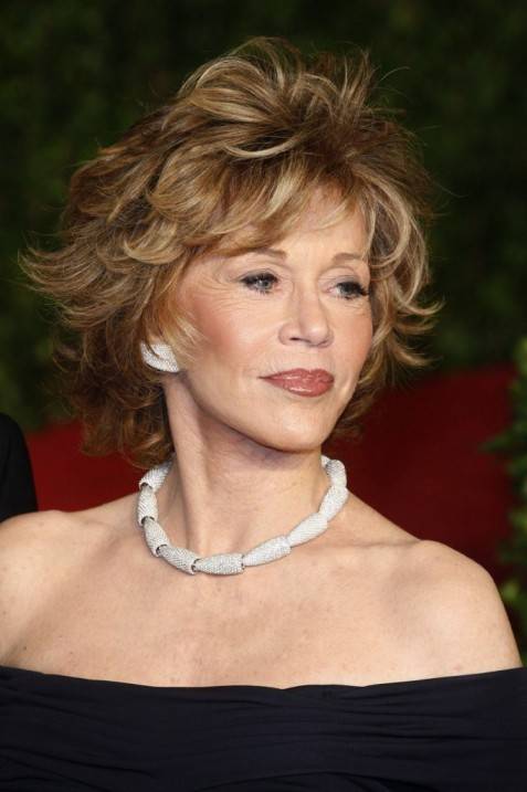 Jane Fonda pillada fumándose un porro en la fiesta de Vanity Fair