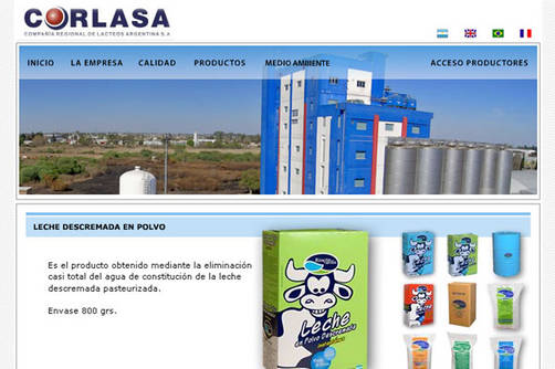 Gloria es dueña por completo de la empresa láctea Corlasa de Argentina