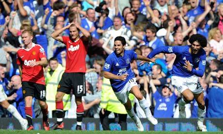 El United regala dos puntos frente al Everton