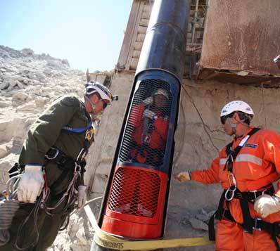 Confirmado: el rescate a los 33 mineros se iniciará a las 20 horas de Chile