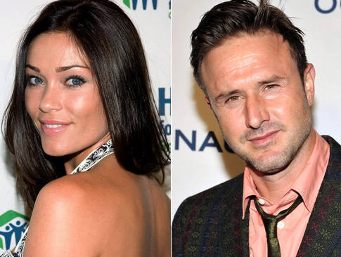 David Arquette, ex de Courteney Cox, estaría saliendo con Jasmine Waltz