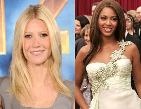 Beyoncé fue maestra de canto de Gwyneth Paltrow Beyoncé fue maestra de canto de Gwyneth Paltrow