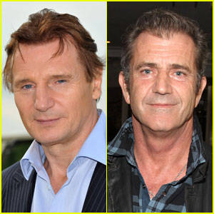 Liam Neeson dice que no tiene problemas con Mel Gibson