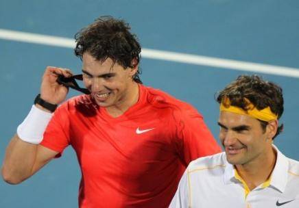 Partido benéfico de estrellas del tenis por las inundaciones en Australia