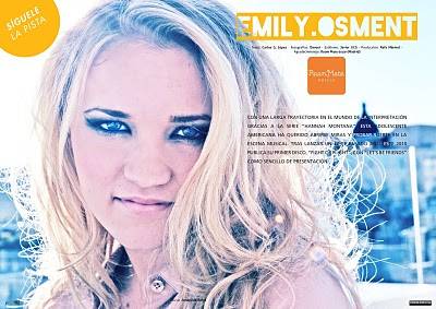 Fotos: Emily Osment en la revista Must de España