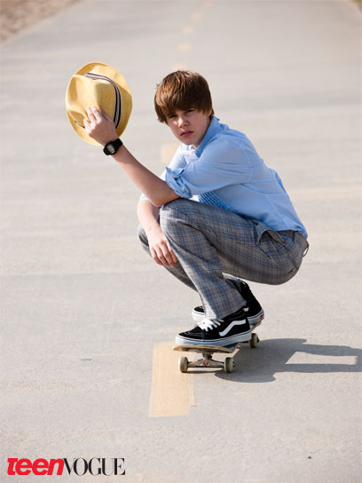 Fotos de Justin Bieber en Teen Vogue