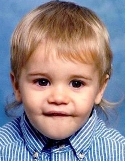 Foto de Justin Bieber Cuando era bebé