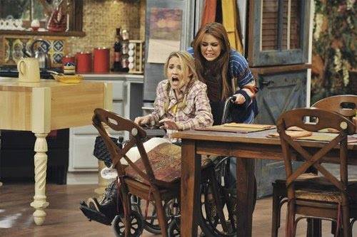 Miley Cyrus en el nuevo episodio de Hannah Montana Forever