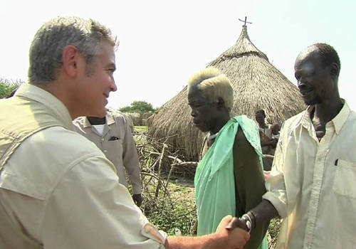 La solidaridad de George Clooney ha llegado hasta Sudán
