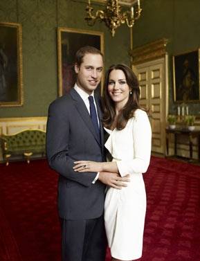 El Príncipe William y Kate Middleton en sus primeras fotos oficiales