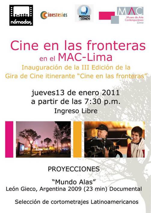 Cine al aire libre en el MAC-Lima de Barranco