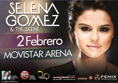 Selena Gómez en Chile