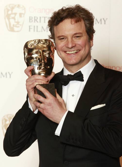 Colin Firth galardonado en los premios Bafta