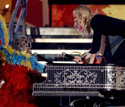 Gwyneth Paltrow sorprendiò en los Grammy