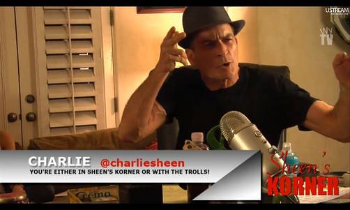 Charlie Sheen, entradas 'Sold out' para sus Shows en vivo
