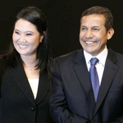 Ollanta Humala versus Keiko Fujimori