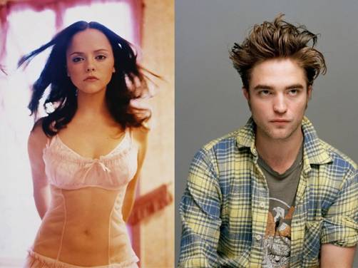 Robert Pattinson hizo feliz a Christina Ricci por el 'impresionante' beso