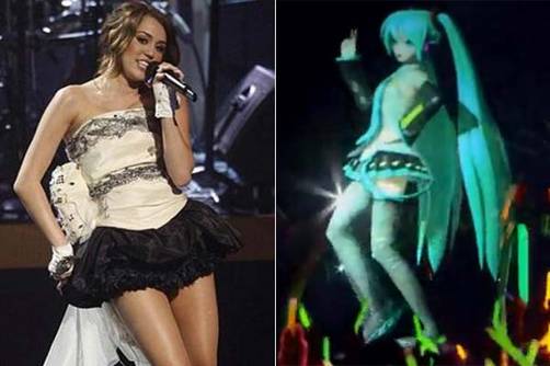 Miley Cyrus tiene menos admiradores que un Holograma
