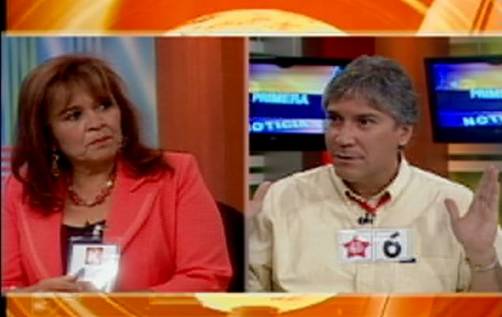 Aurelio Pastor y Carmen Lozada debatieron por exigencias a encuestadoras en 'Primera Noticia'