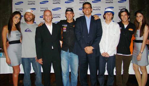 Deportistas de Surf, Skateboard y Motocross forman parte del Samsung Mobile Team