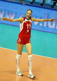 La rusa Ekaterina Gamova fue consagrada como la mejor jugadora del campeonato de voley