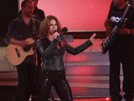 Lucero y Belinda en la noche de 'Decadas'