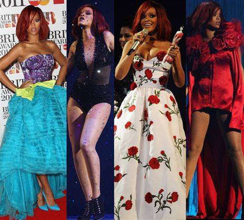 Rihanna impacta en los Brit Awards