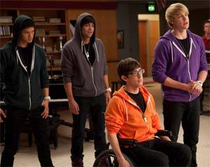 Justin Bieber halagado por capítulo de Glee