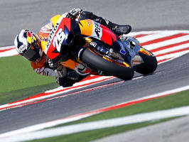 Dani Pedrosa llega al Gran Premio de Qatar