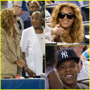 Beyoncé y su abuela Gloria disfrutan del juego de los Yankees