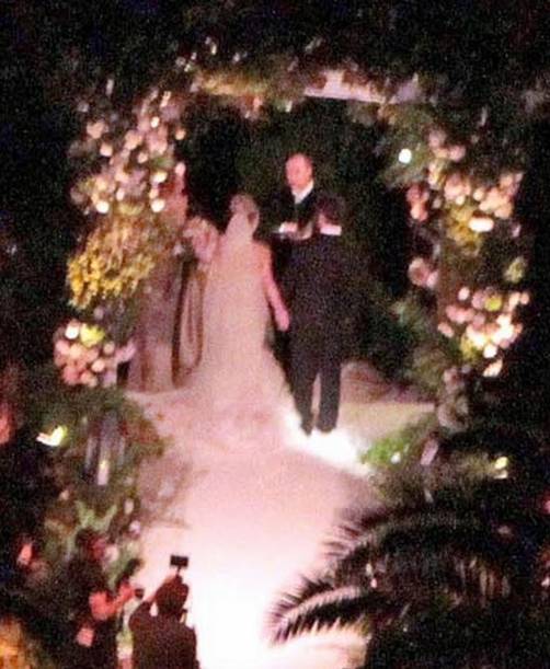 Fotos de Hilary Duff en su boda